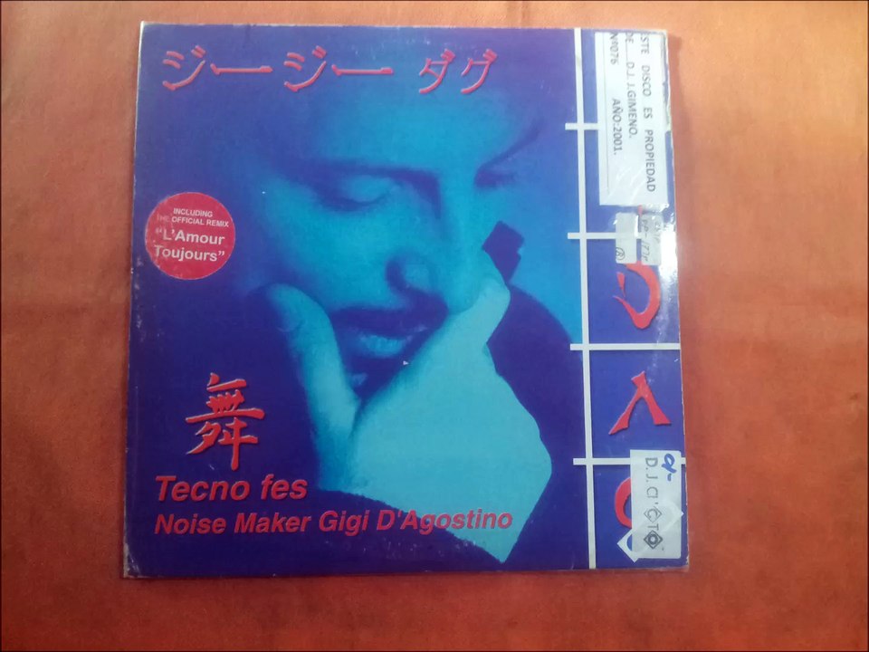 NOISE MARKER GIGI D'AGOSTINO.''TECNO FES.''.(ANOTHER WAY.(TANZEN VISION REMIX.)(12''.)(2001.)