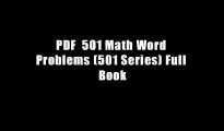 PDF  501 Math Word Problems (501 Series) Full Book