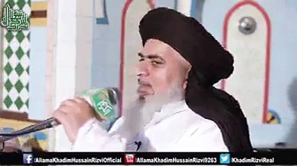 Islam Is Not A Religion of Peace....  What Views Of Allama Khadim Hussain