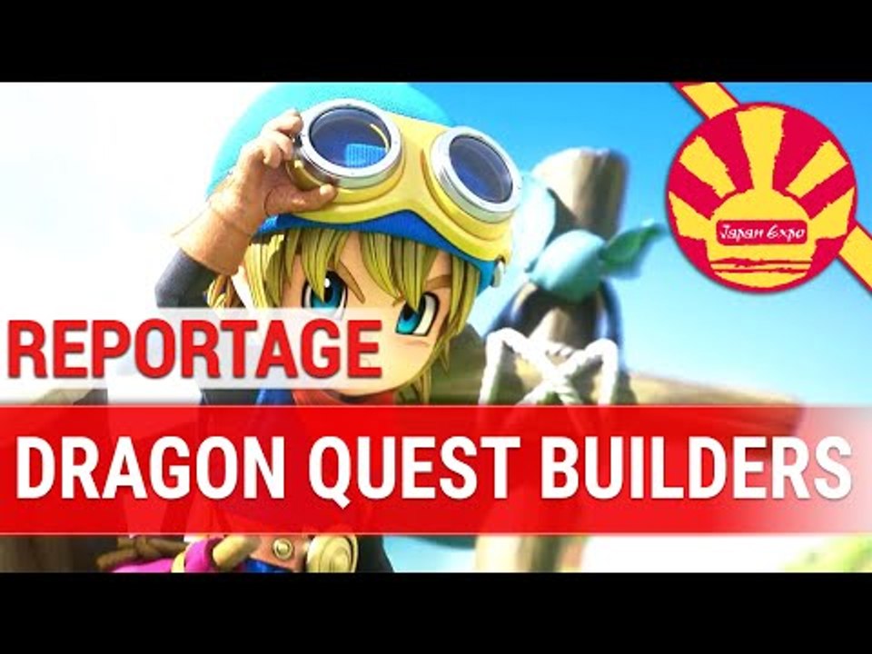 Reportage : Dragon Quest Builders : le RPG japonais rencontre Minecraft - Japan Expo 2016