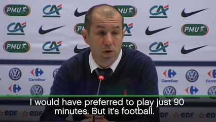 Download Video: Jardim bemoans Monaco extra-time