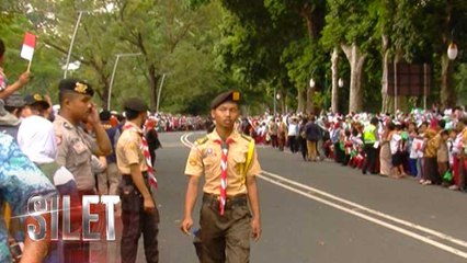 Kehebohan Warga Bogor Menyambut Raja Salman - Silet 02 Maret 2017