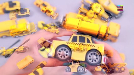 learn yellow color with street vehicles _ color song _ toys for children _ kids learning video-X-U5Fp3vI7g