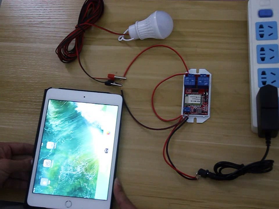 Wlan schlater IPAD steuern IOS System anleitung Android Handy Laptop Fernsteuerung Universal wlan stromschalter FIRTZ