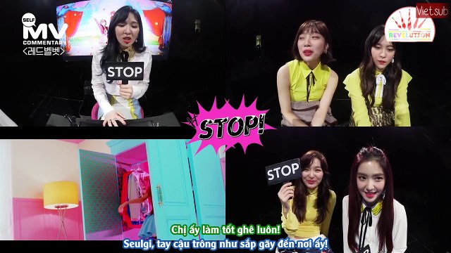 [VIETSUB-MV Commentary] Red Velvet (레드벨벳) - Rookie 뮤비코멘터리