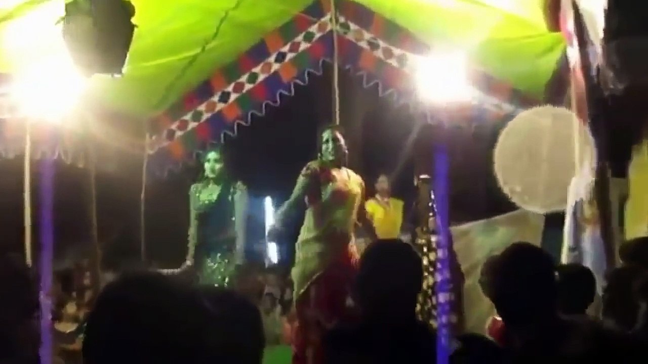 Telugu Village Recording Songs Record Dance Midnight Video  part 2