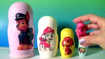 PAW PATROL Nesting Toys Stacking Cups Surprise Marshall Rubbl