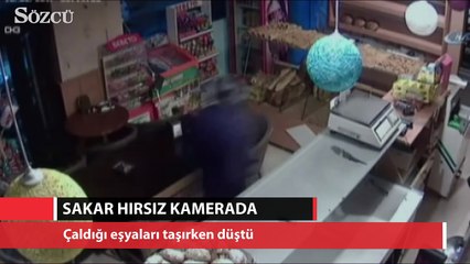 Sakar hırsız kamerada