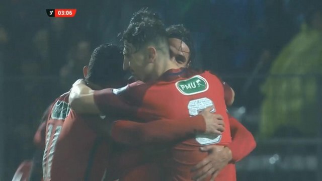 أهداف مباراة نيور 0 - 2 باريس سان جيرمان كأس فرنسا - HD