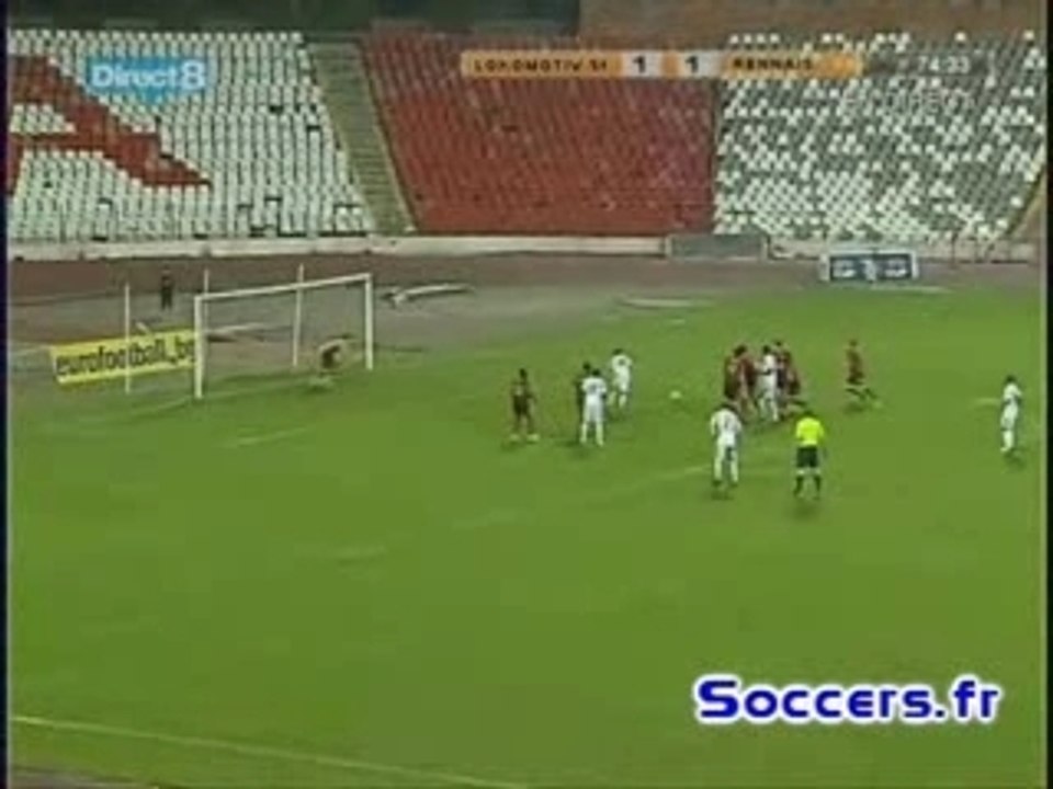 Sofia - Rennes coupe UEFA Les buts