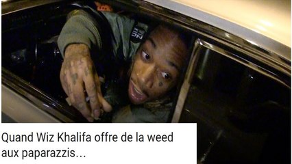 Quand Wiz Khalifa offre de la weed aux paparazzis…