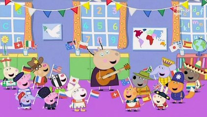 Peppa Pig english 4x08b - International day