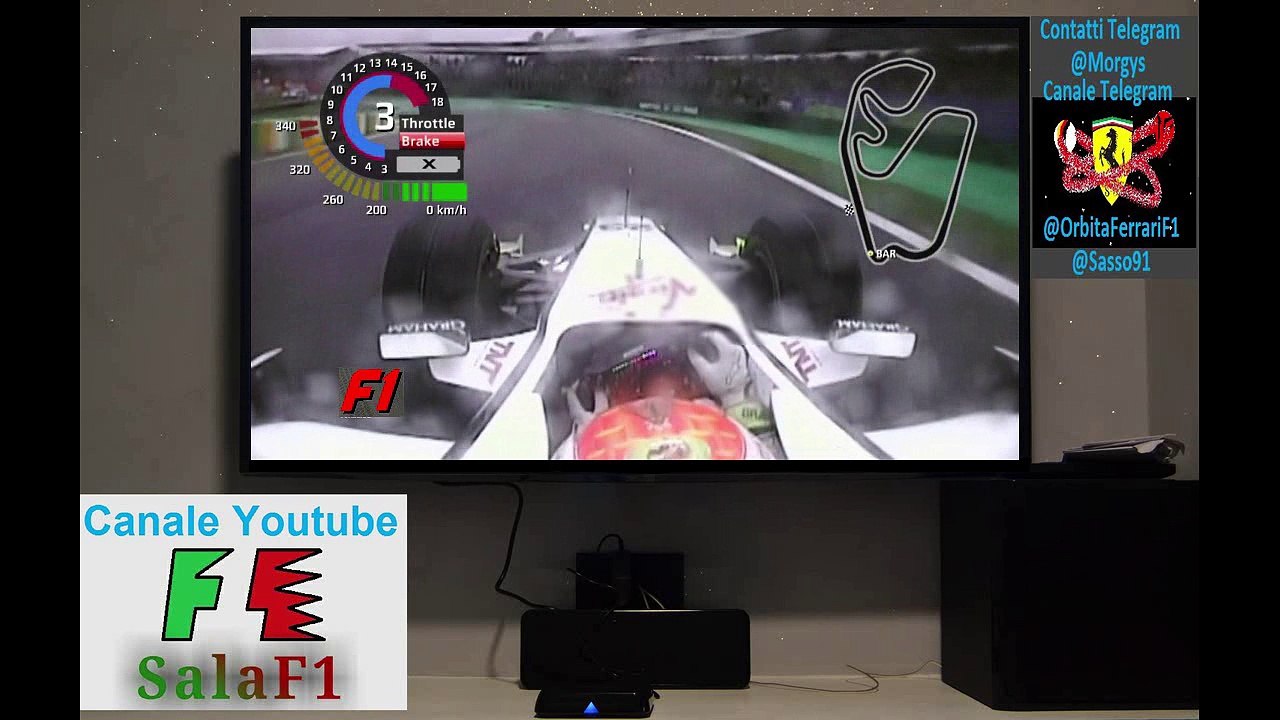 Pole Lap Onboard - F1 2009 Round 16 - GP Brazil (Interlagos) Rubens Barrichello