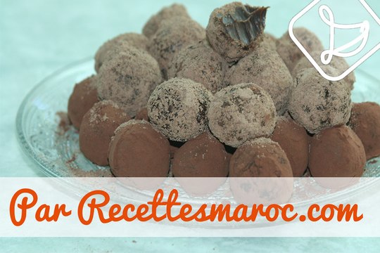 Truffes Choco-Caramel - Caramel & Chocolate Truffles - طريقة تحضير التريف بالشكلاط
