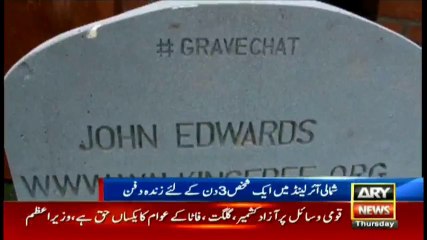 Man buried alive in coffin for 3 days - Find out why