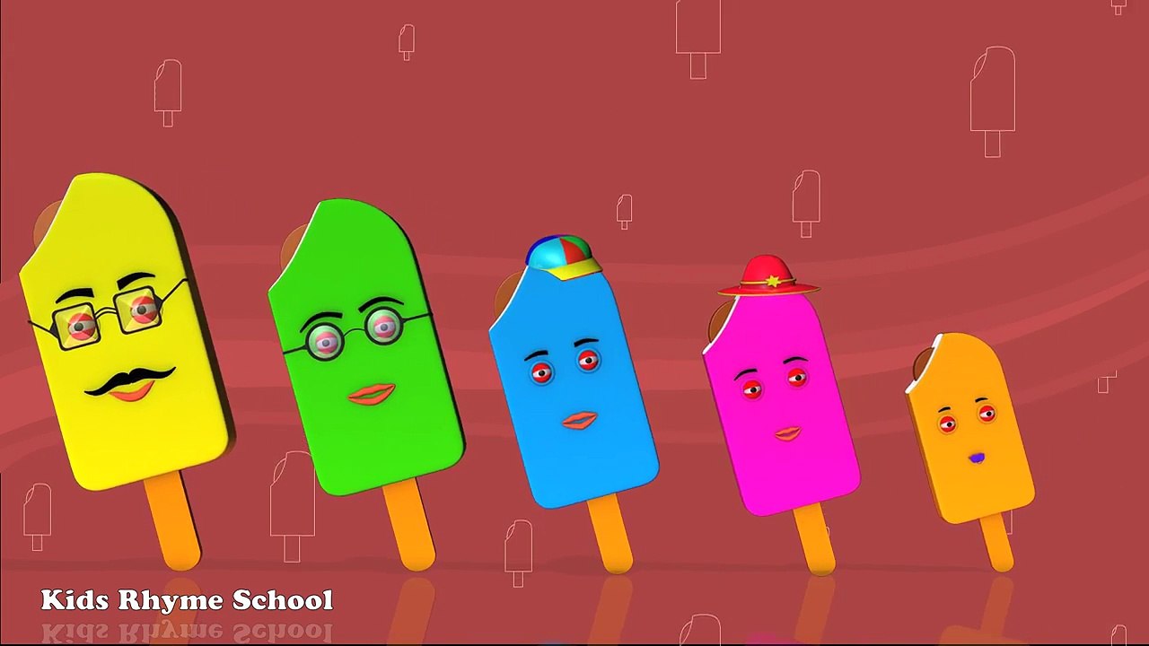 ICe Cream Finger Family Nursery Rhyme | Daddy Finger Kids Rhyme
