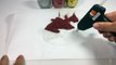 Coloring and Making Angry Birds : Red With Glue Gun and Glitter - Glue Gun Crafts
