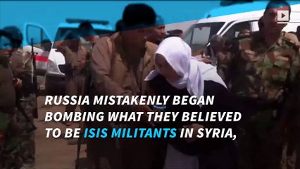 Official: Russian airstrike hit site near US forces in Syria