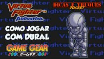 #RockySilva Como habilitar a personagem Dural - Virtua Fighter Animation (Game Gear) [Dicas e Truques POCKET]