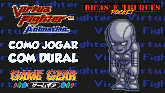 #RockySilva Como habilitar a personagem Dural - Virtua Fighter Animation (Game Gear) [Dicas e Truques POCKET]
