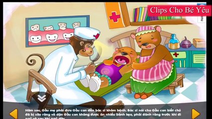 Gấu Con Bị Sâu Răng - Kể truyện cho bé