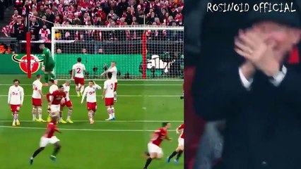 Sir Alex Ferguson reaction on Ibrahimovic freekick