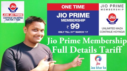 Jio Prime Membership Tariff Plans Full Details | Start from 149, 303, 499 & More [Hindi]