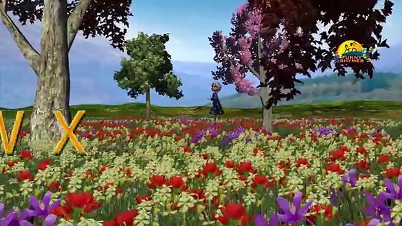 ABC Canción | ABCD Alfabeto Canciones | ABC Canciones para Niños en 3D de la Guardería ABC Rimas