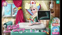 Frozen Princess Elsa Hand Surgery Frozen doctor videos games for kids