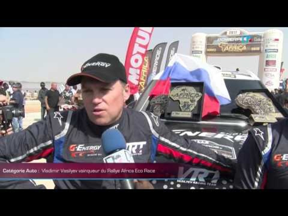 Catégorie Auto    Vladimir Vasilyev vainqueur du Rallye Africa Eco Race