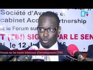 Forum sur les traites bilatéraux d'investissement TBI