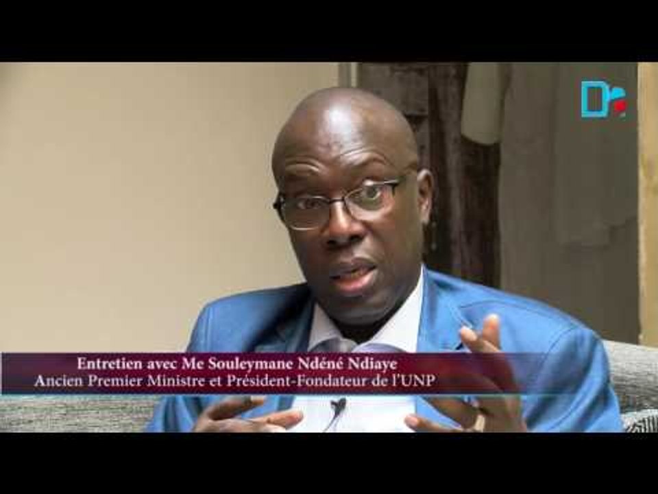 Entretien avec Souleymane Ndéné Ndiaye