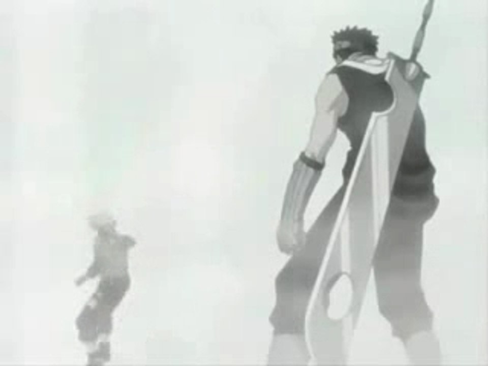 Naruto  Kakashi Vs Zabuza