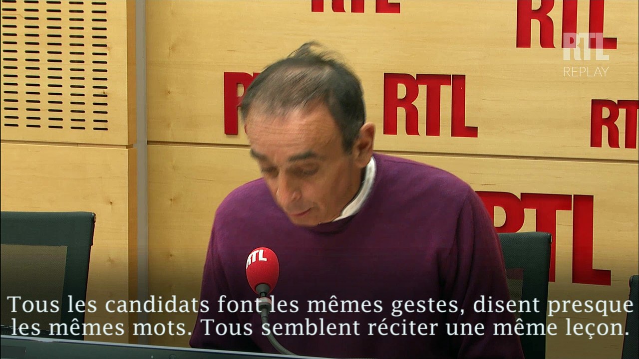 Éric Zemmour : "Les politiques n'ont rien compr...