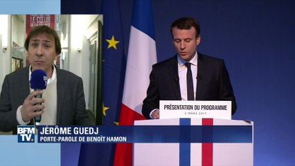 Jérôme Guedj qualifie Macron de "Fillon light"
