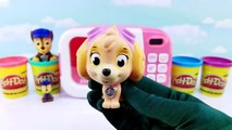 The Paw Patrol Magic Microwave Best Kids Video for using PlayDoh to Learn Colors and Sizes!