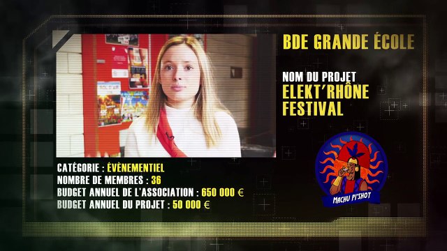 Initiatives BDE à emlyon : 3 associations en compétition pour devenir le meilleur projet étudiant de France 2017 !