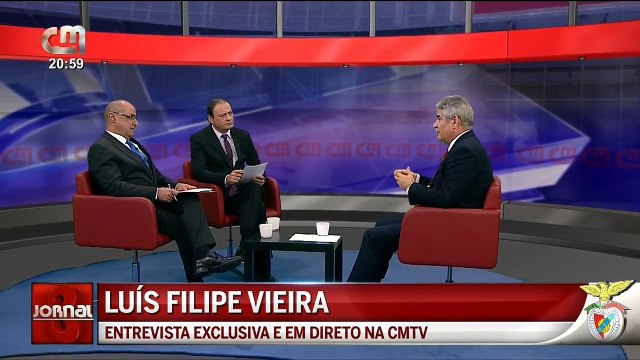 Entrevista de Luís Filipe Vieira a CMTV