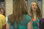 This teenage girls never kiss school's bathroom mirrors