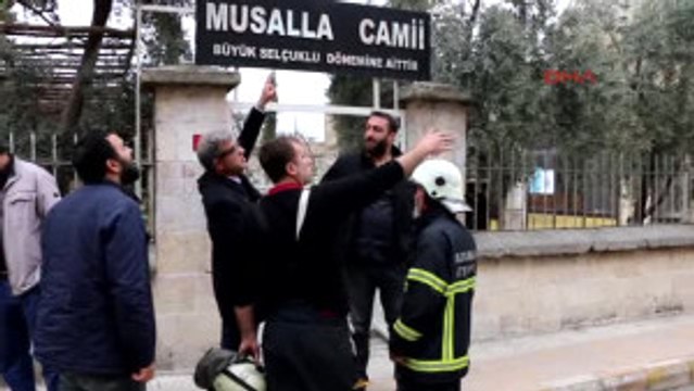 Adıyaman - Deprem Sonrası Tarihi Minare Hasar Gördü