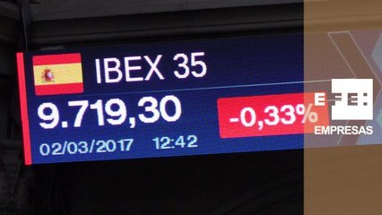El Ibex 35 opta por las pérdidas lastrado por la banca