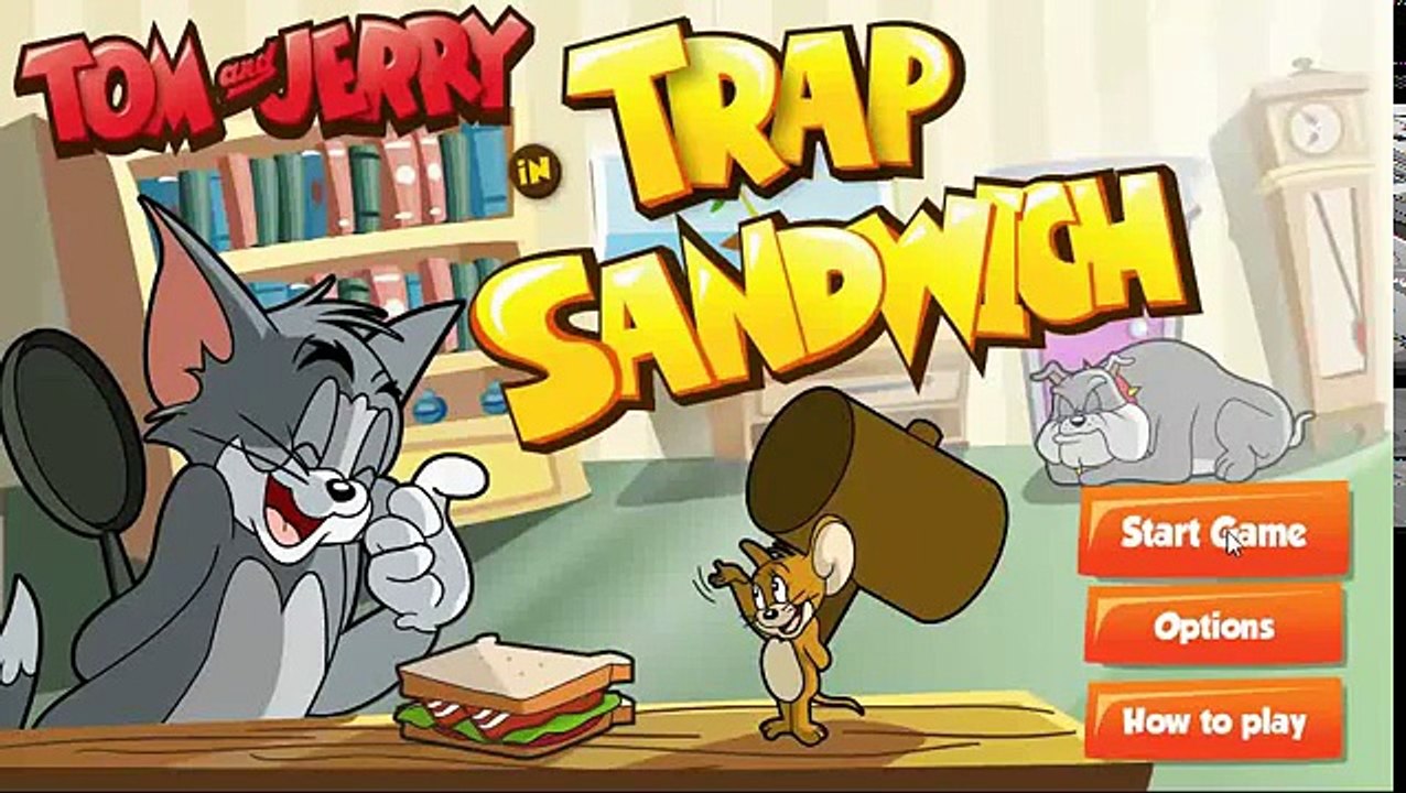 Tom and Jerry trap sandwich game | Full Episode | the Kids Games TV