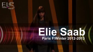 Elie Saab Fall Winter 2013 Paris Fashion Week @ ELS FASHION TV