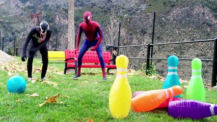 Spiderman vs Carnage - In Real Life - Superhero Fun Movie