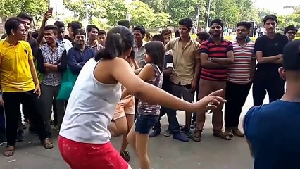 Cute Girls College Best Dance performance @ Freshers Day