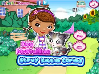 Disney DOC McStuffins Callejeros Gatito Cuidado de Cuidado de Mascotas, Juegos Para Niños