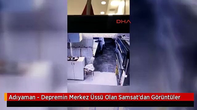 Adıyaman - Depremin Merkez Üssü Olan Samsat'dan Görüntüler