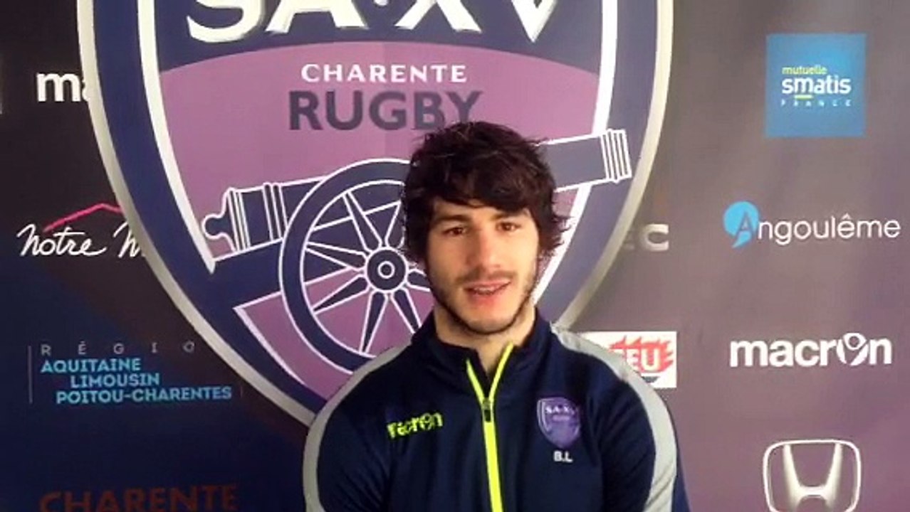 Brice Labadie avant SA XV - Oyonnax