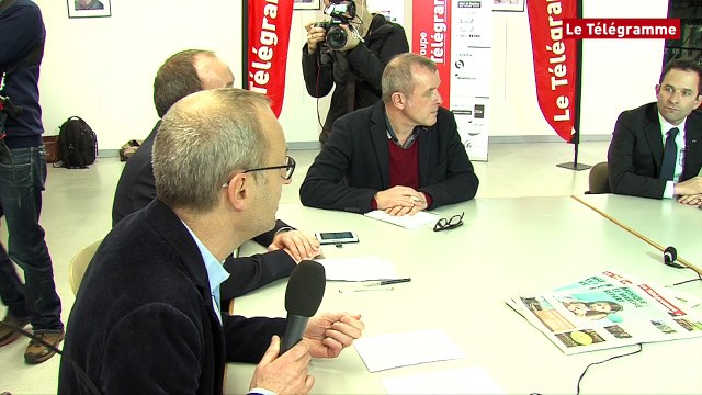 Benoît Hamon. Bretagne à 5 : « Ce n’est pas pour moi une question centrale »