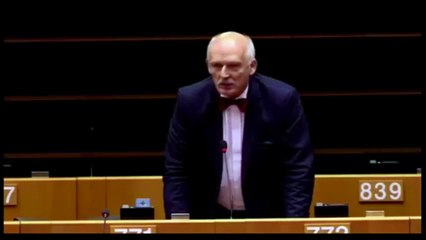 Le député européen Janusz Korwin-Mikke crée la polémique